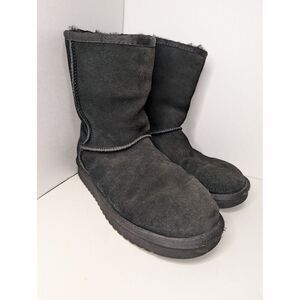 Koolaburra by UGG Women's Black Koola Short Fashion‎ Boots, US 7 Suede
